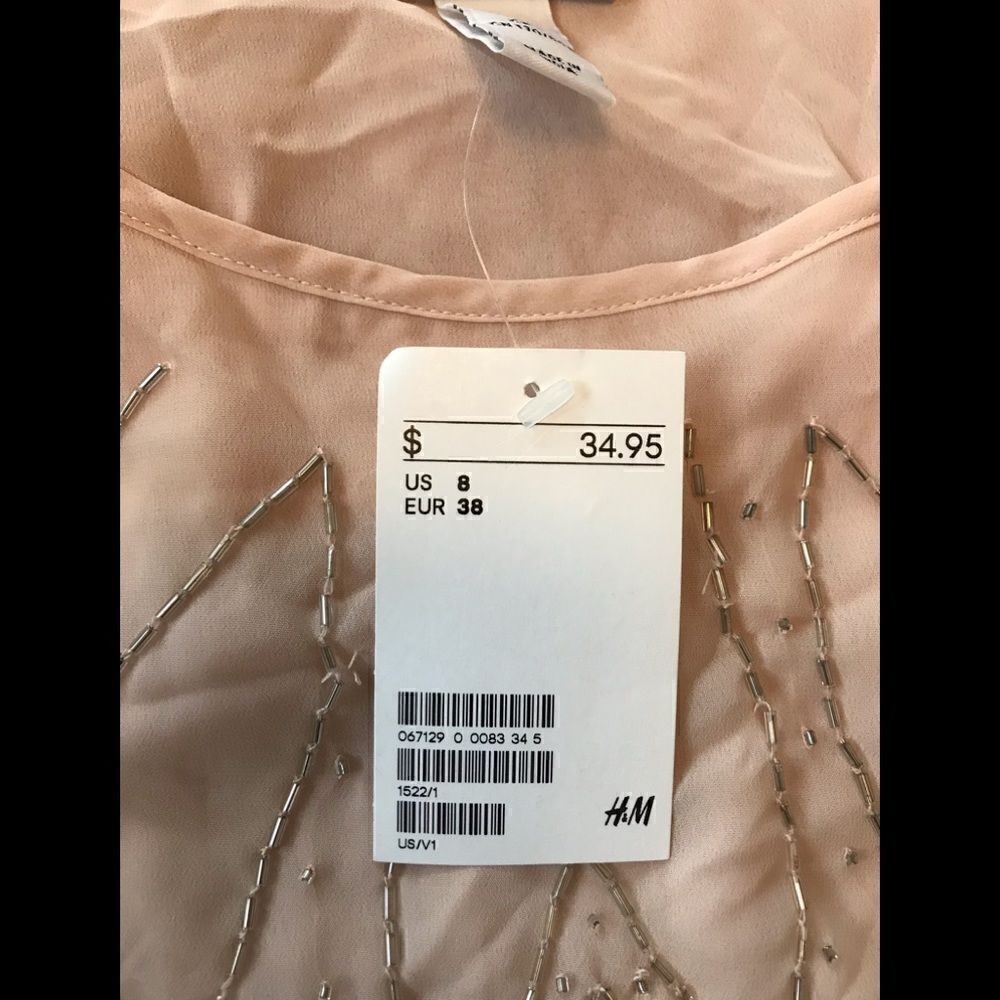 NWT H&M Sequined Top - Picture 7 of 9